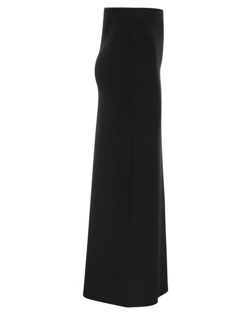 Alce Viscose Crepe Falda Max Mara de color Black