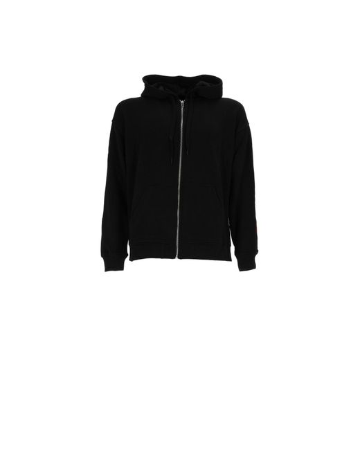 DIESEL Black S Boxt Zip Hood Div Felpa