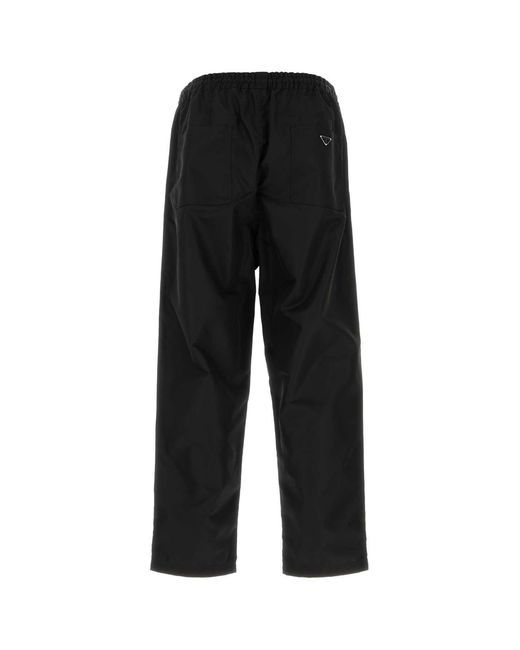 Prada Black Straight Pants for men