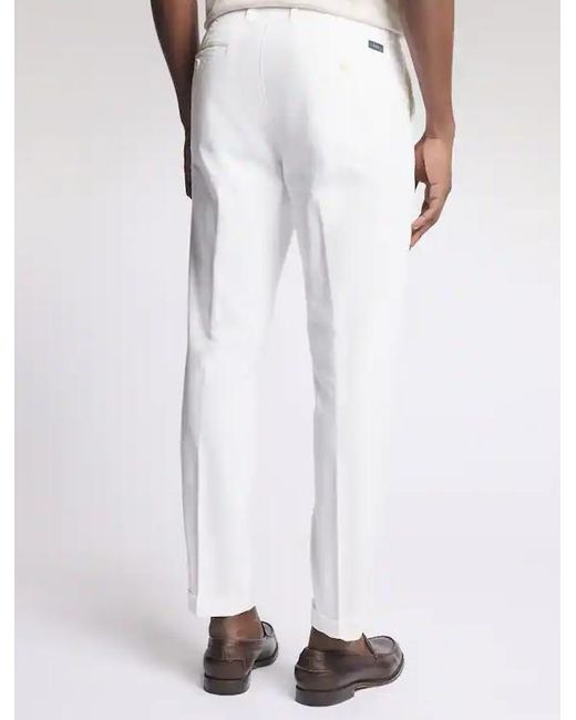 Fay Slim-fit Broek in het White voor heren