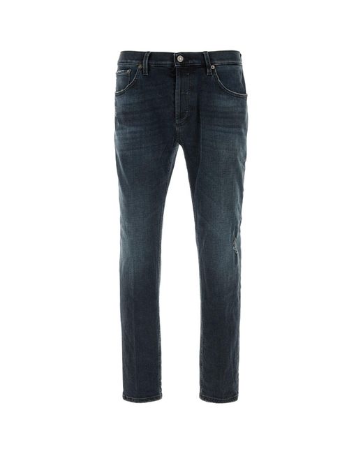Dondup Blue Pantalone Brighton for men
