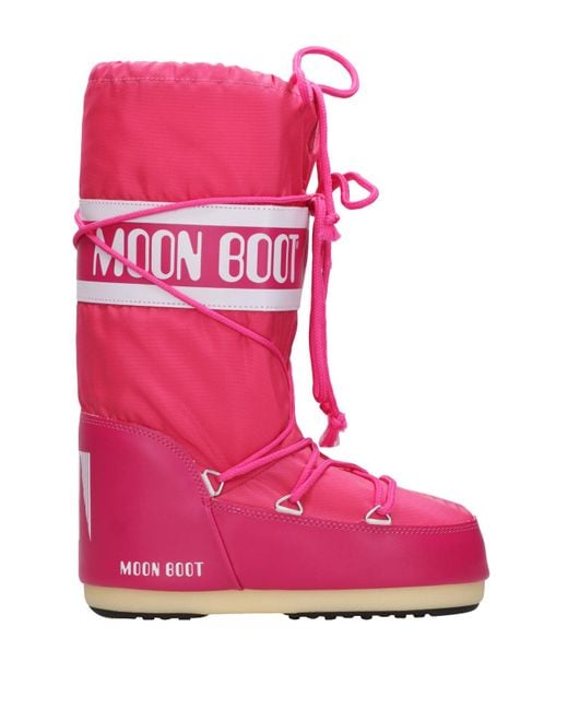 Stivali Di Avvio Luna di Moon Boot in Pink