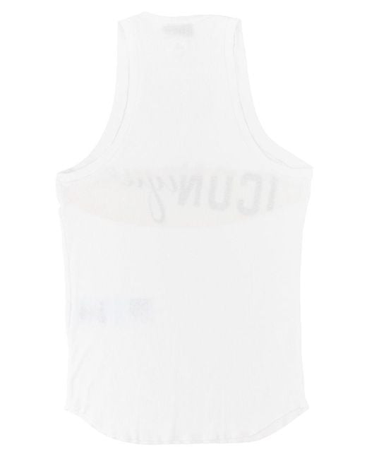 DSquared² White Cut-Out Top