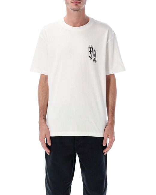 RVCA White All Seeing T-Shirt for men