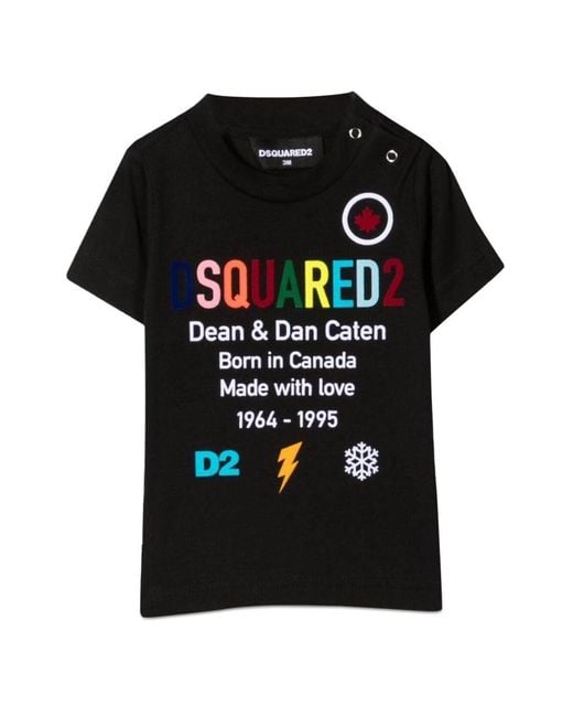 DSquared² Black Maglietta