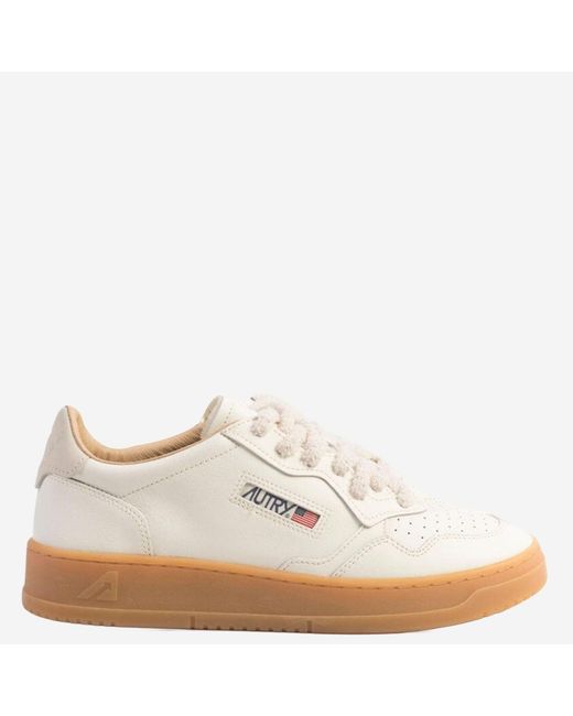 Autry Medalist Low Sneakers in White für Herren