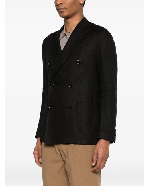 Lardini Giacca Uomo Roma in het Black