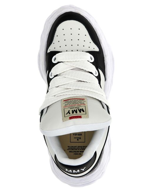 Maison Mihara Yasuhiro White 'Wayne' Sneakers