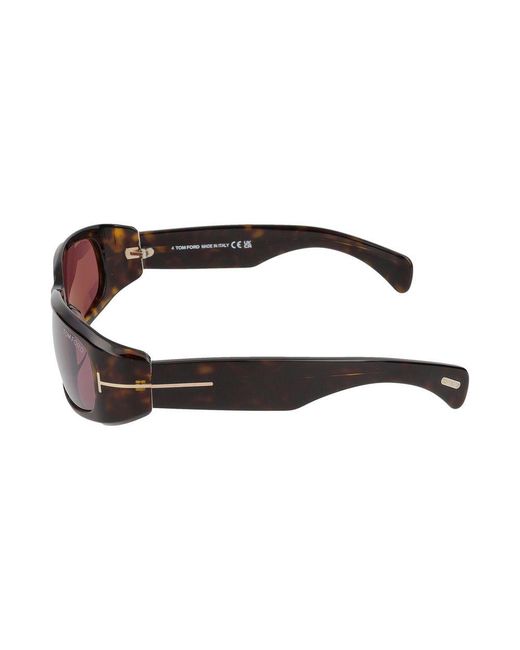 Tom Ford Zonnebril Ft1064 52 S /17/120 in het Multicolor