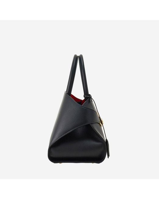 Ferragamo Black Hand Hug Bag