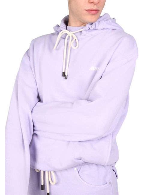 MOUTY Purple Dallas Sweatshirt for men