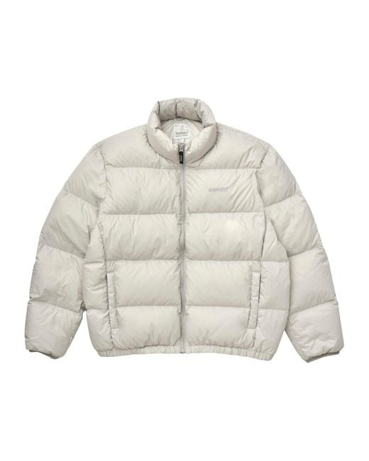 Gramicci White Down Puffer Jacket Clothing