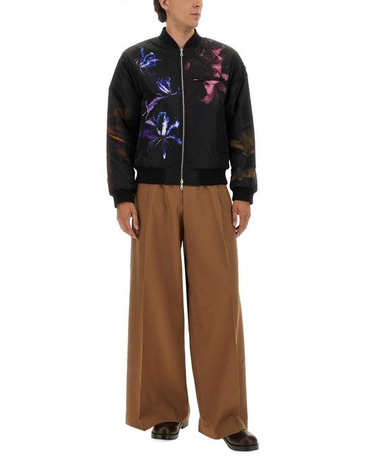Dries Van Noten Black Reversible Jacket for men