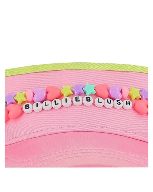 Billieblush Pink Cappello Con Visiera Con Logo