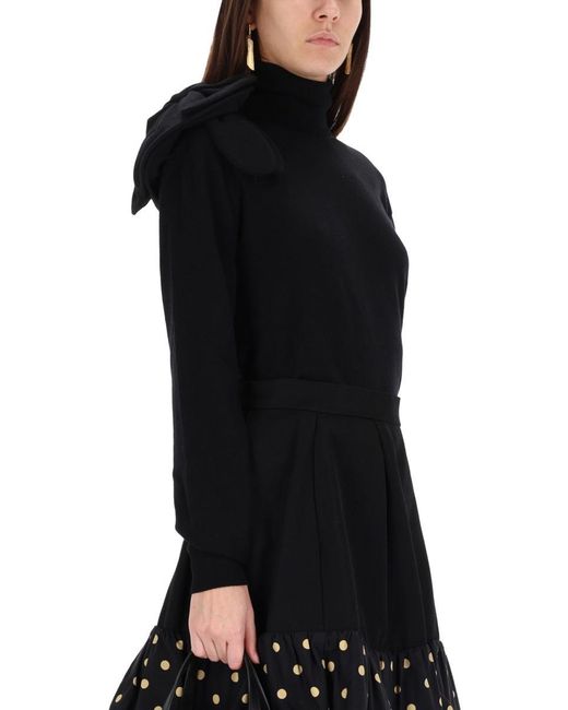 Moschino Black Bow Sweater