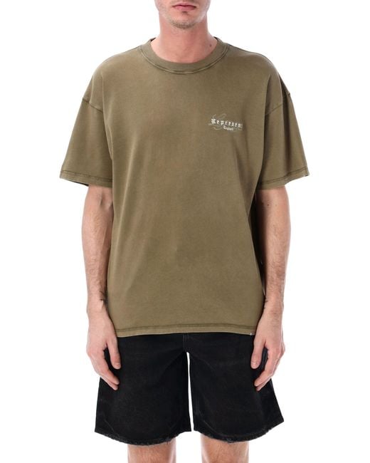 Represent Green England Legacy T-Shirt for men