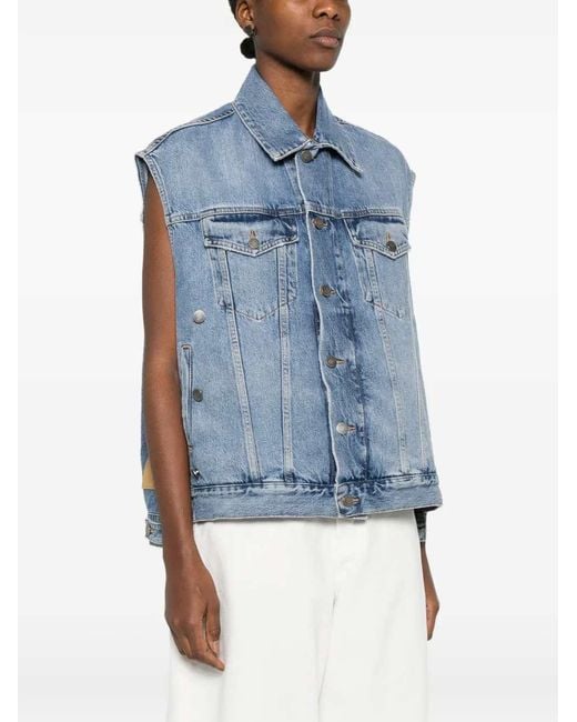 Haikure Blue Denim Vest