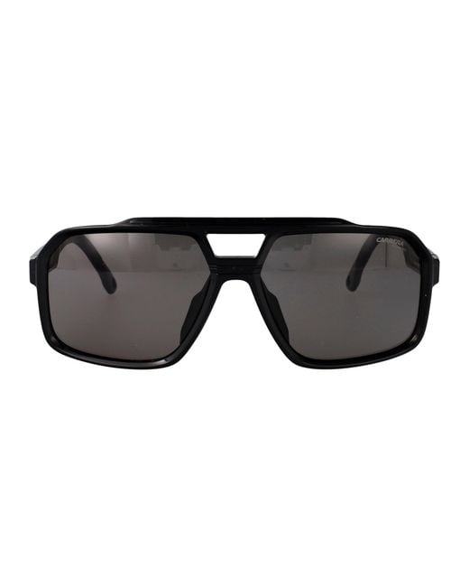 Carrera Black Squared Sunglasses C Sport 03/S 807 for men
