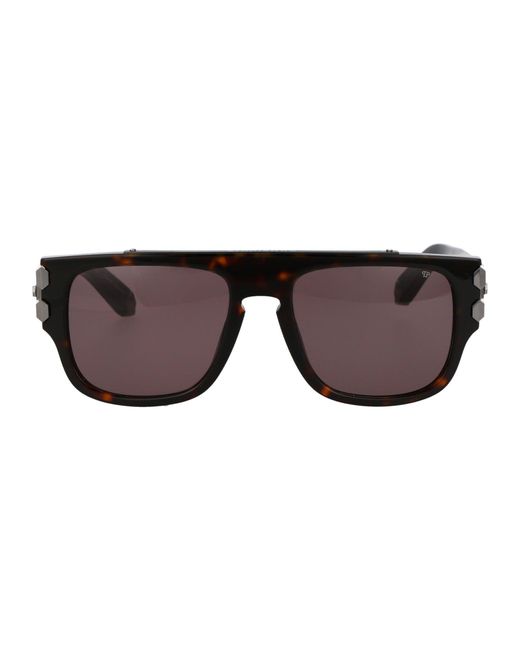 Philipp Plein Brown Sunglasses for men
