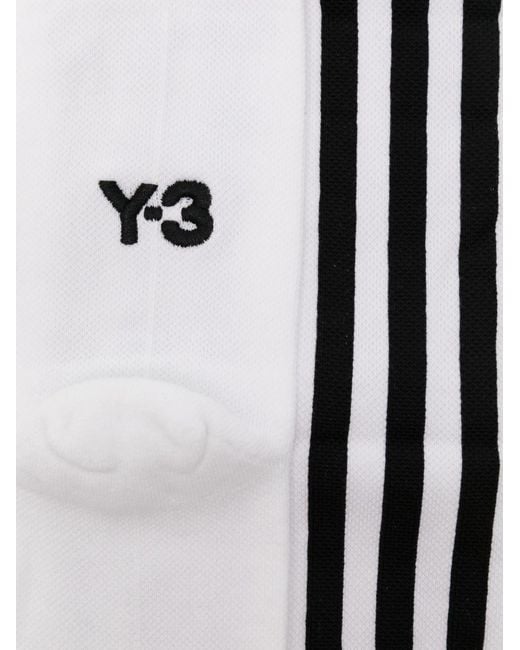 Y-3 Black Strp Sock