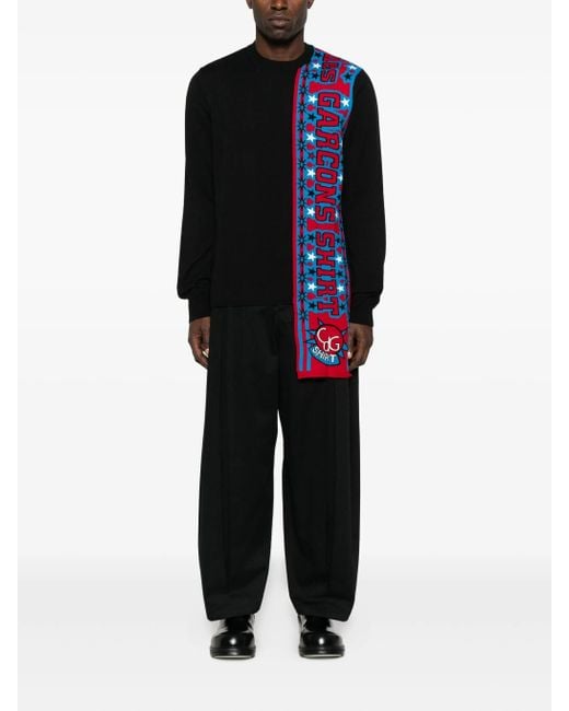Comme des Garçons Black Shirt Knitted