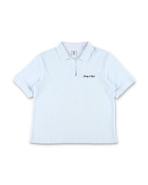 Sporty & Rich Blue T Shirts And Polos