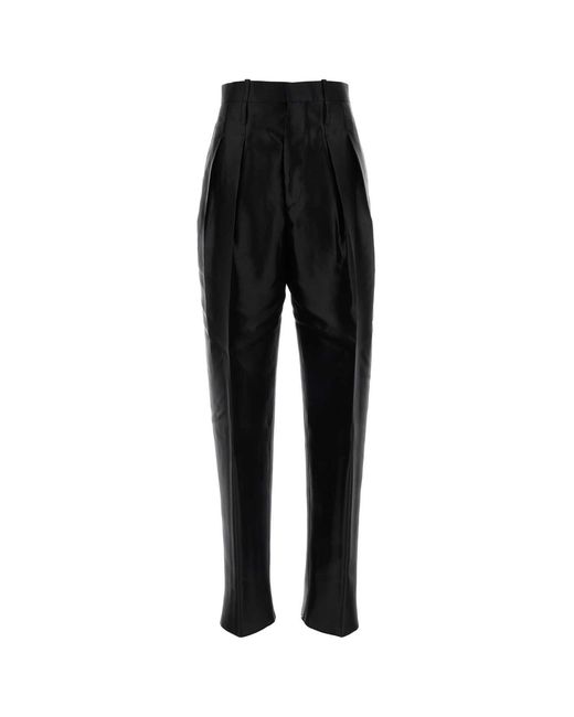 Bottega Veneta Black Taffeta Pant