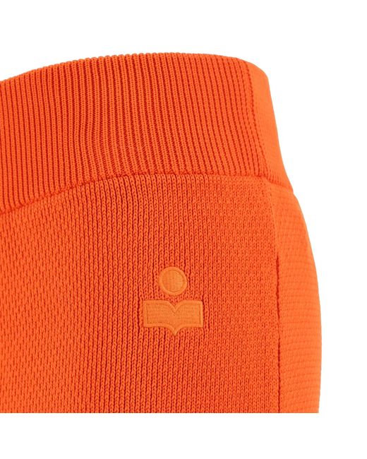 Etoile Olgane Mini falda Isabel Marant de color Orange