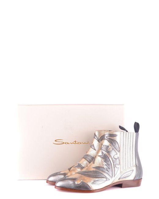 Santoni Multicolor Booties