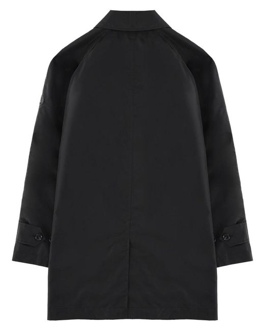 Burberry Black Cappotto "Ridgewood" for men