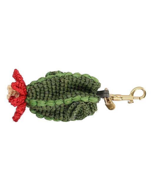Anya Hindmarch Green Cahrm Keychain Cactus