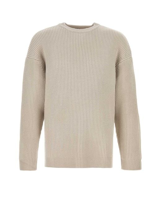 Entire studios White Sand Wool Oversize Sweater