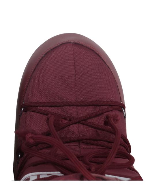 Moon Boot Red Boots