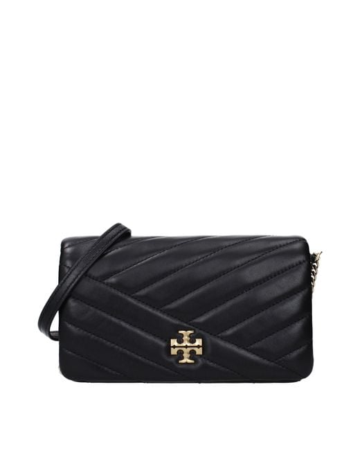 Tory Burch Black Pochette Kira Donna Pelle Nero