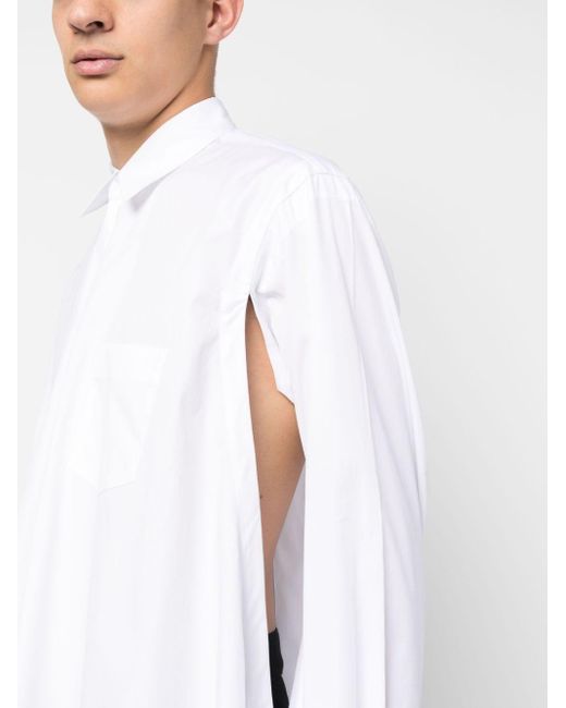 Comme des Garçons White Cotton Shirt for men