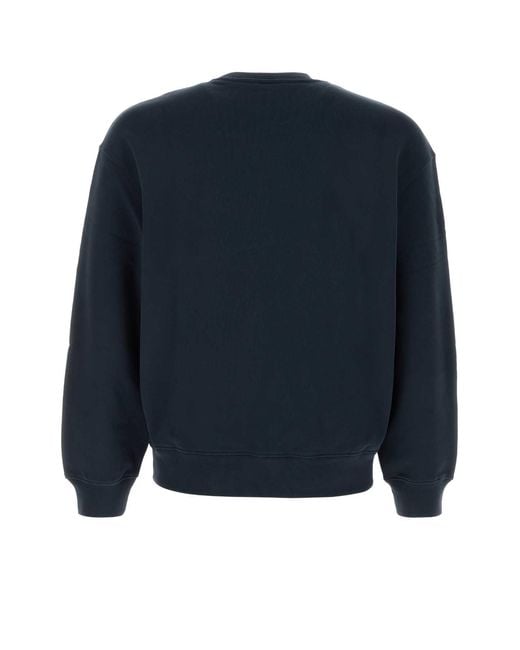 Maison Kitsuné Blue Fox Head Comfort Sweatshirt for men