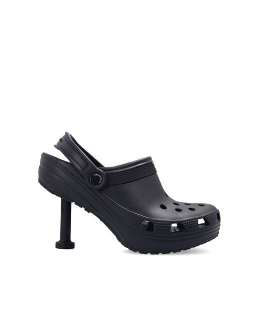 Balenciaga Blue Crocs Edition Madame Heels