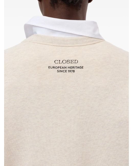 Closed White Relaxed Sweatshirt