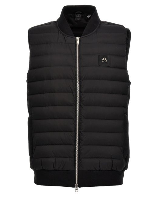 Chaleco de explorador de air down 'de ' Moose Knuckles de hombre de color Black