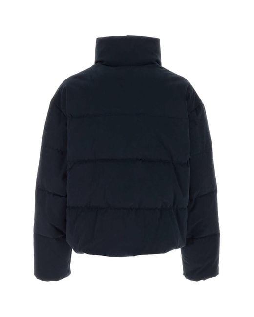 DSquared² Blue Stretch Cotton Down Jacket for men