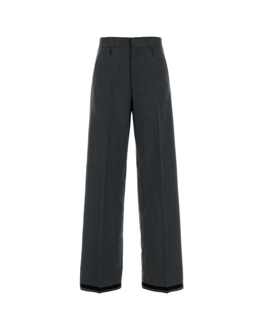 Maison Margiela Black Refined Paintnts Mini Trousers