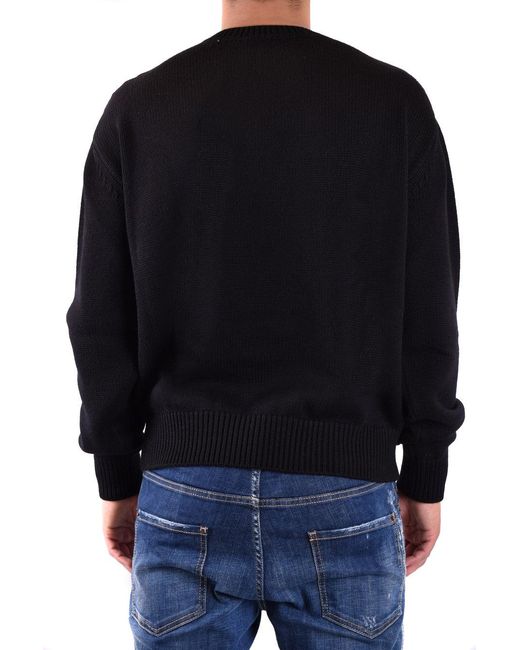 Negro DSquared² de hombre de color Black