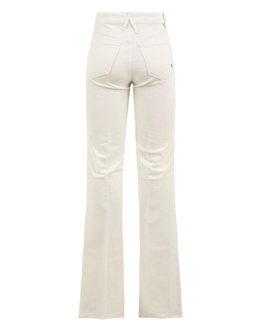 CYCLE Fietsjeans in het White