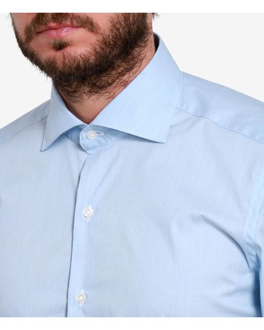 Fay Blue Shirts for men