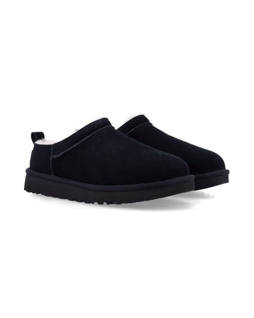 Ugg Black Classic Micro Suede Sheepskin Boots