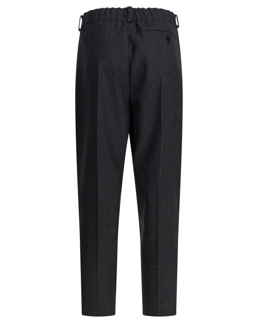 Givenchy Blue Wool Tailored Pants