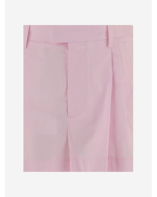 ARMARIUM Pink Cotton Shorts