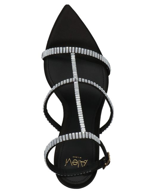 ALEVI Black 'Lisa' Sandalen