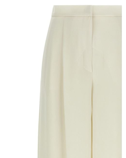 Max Mara 'manetta' Broek in het White
