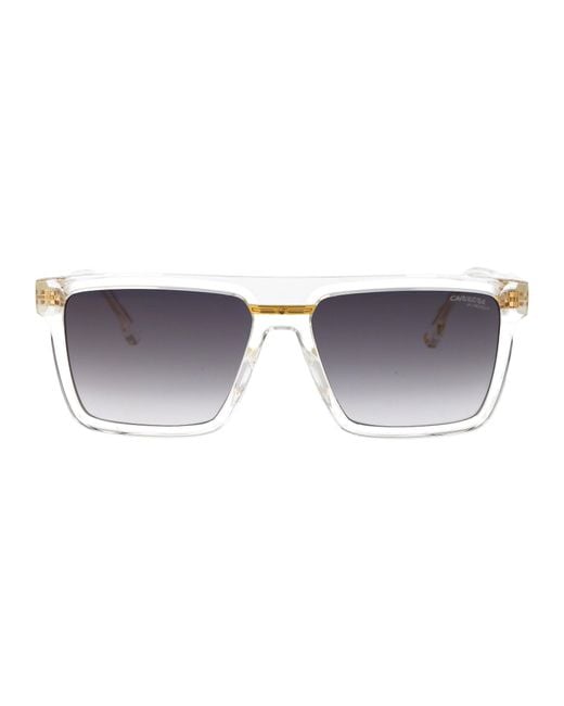 Carrera White Crystal Eco Polyamide Sunglasses for men